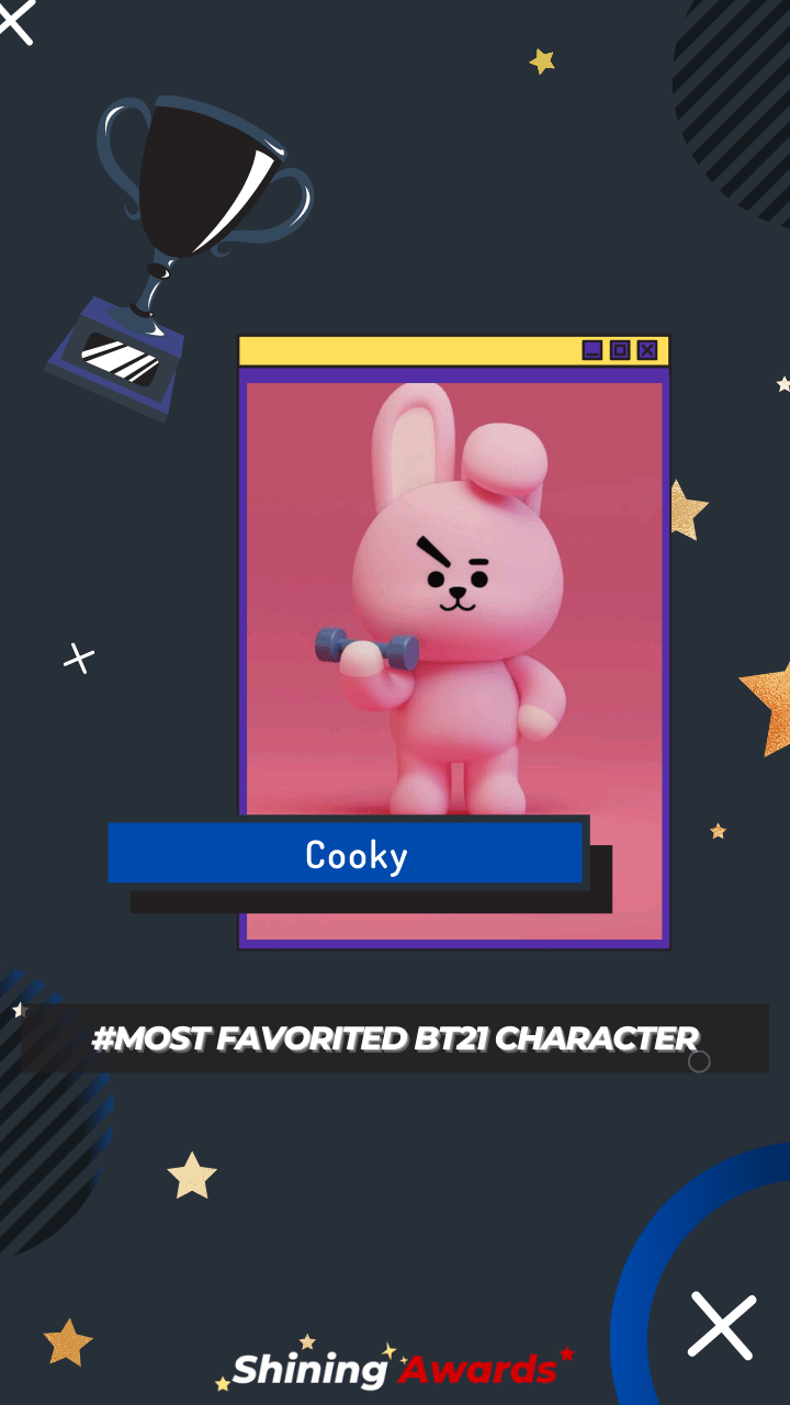 Cooky Most Favorited BT21 Character Cooky Most Favorited BT21 Character