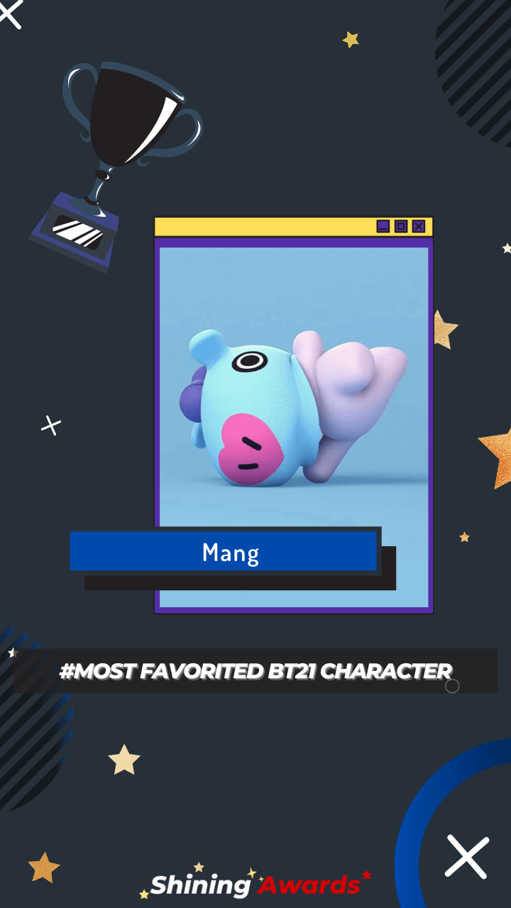 Mang Most Favorited BT21 Character Mang Most Favorited BT21 Character