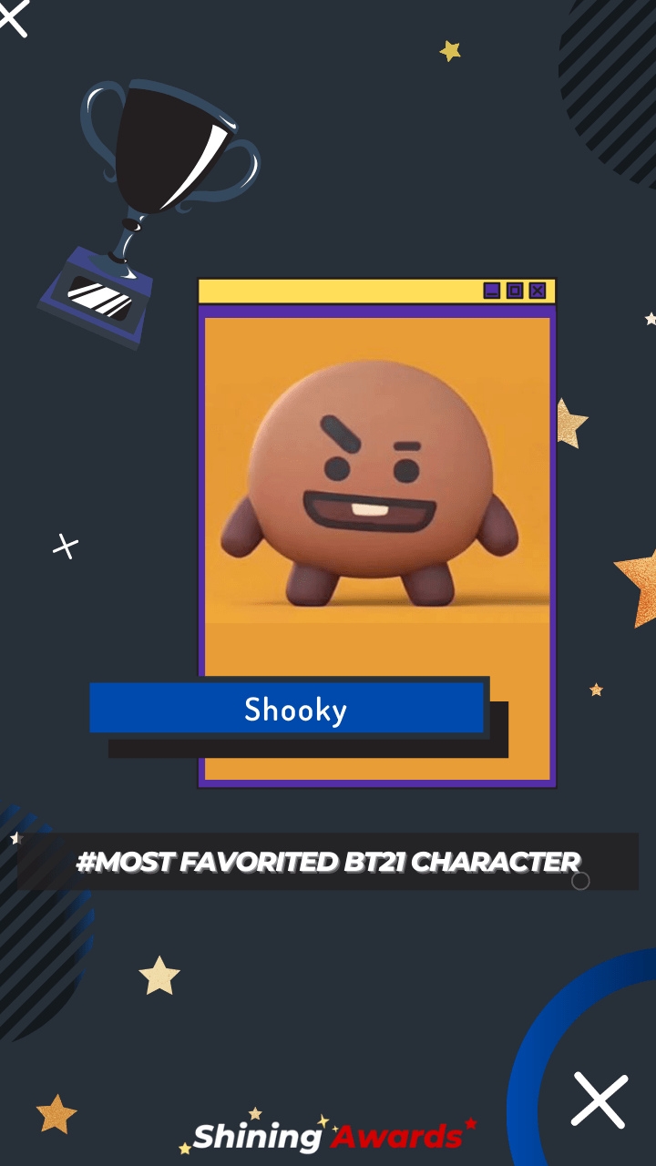 Shooky Most Favorited BT21 Character Shooky Most Favorited BT21 Character