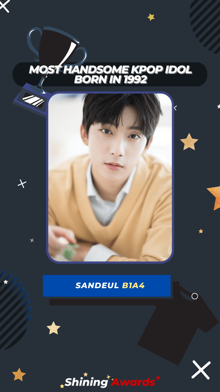 Sandeul B1A4 Most Handsome Kpop Idol Born In 1992 Sandeul B1A4 Most Handsome Kpop Idol Born In 1992