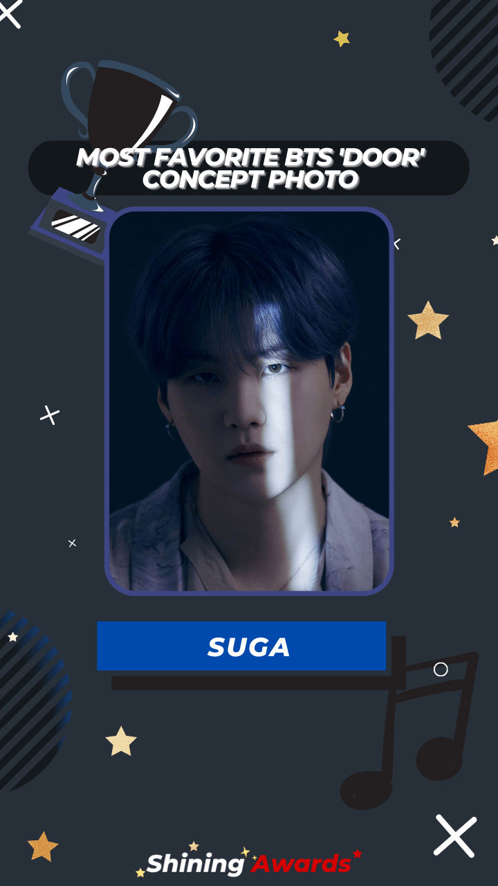 Suga Most Favorite BTS 'Door' Concept Photo Suga Most Favorite BTS 'Door' Concept Photo