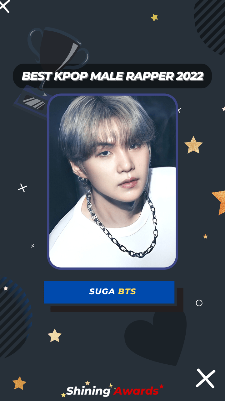 Suga BTS Best Kpop Male Rapper 2022 Suga BTS Best Kpop Male Rapper 2022