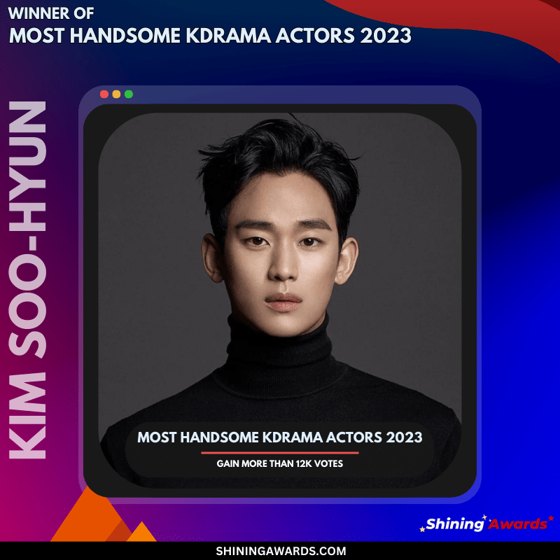 Most Handsome KDrama Actors 2023 (Close: May 31) 32 Kim Soo-Hyun Most Handsome KDrama Actors 2023