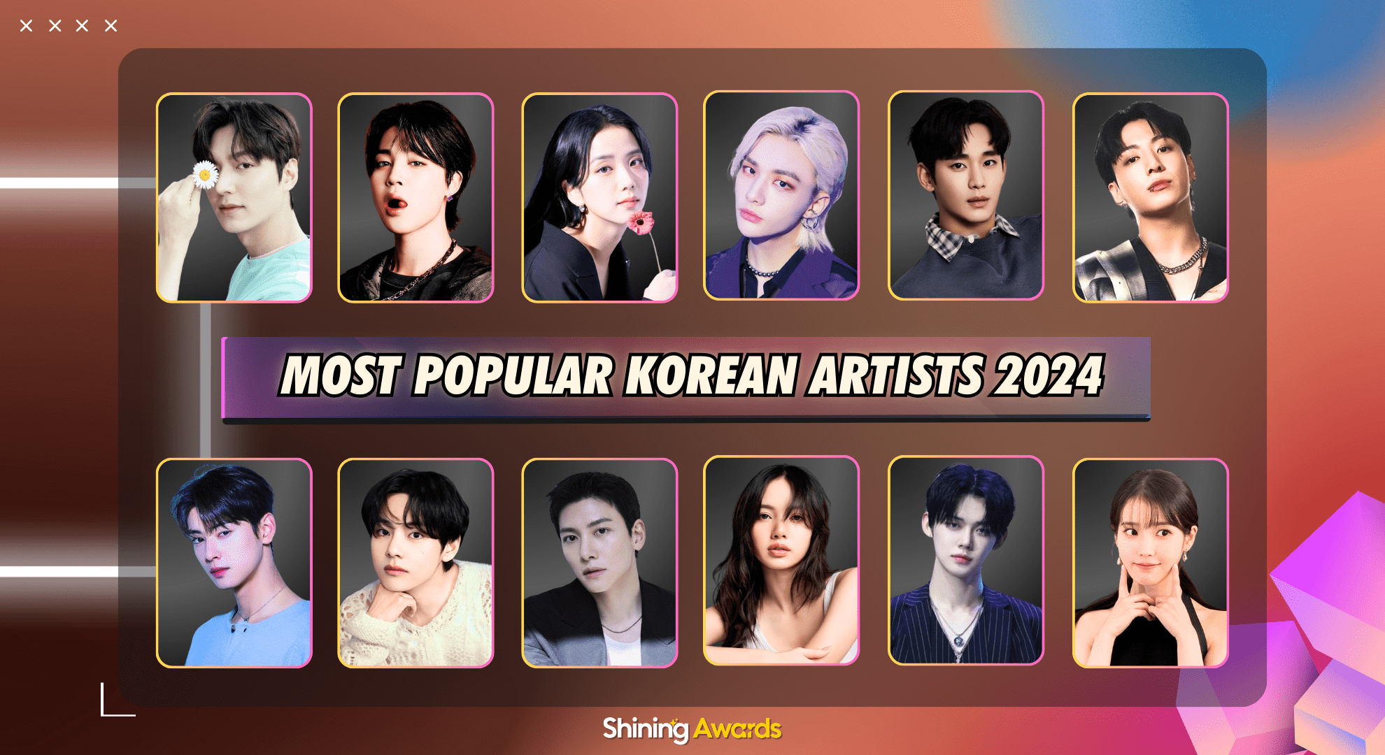 Most Popular Korean Artists 2024 1 Most Popular Korean Artists 2024
