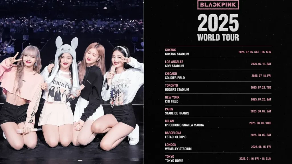 BLACKPINK Announces Their Highly-Anticipated 2025 World Tour 2 BLACKPINK World Tour 2025