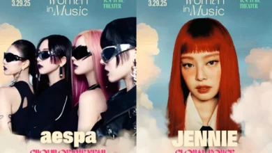 aespa Jennie Billboard