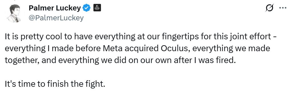 Luckey's vision for the technology