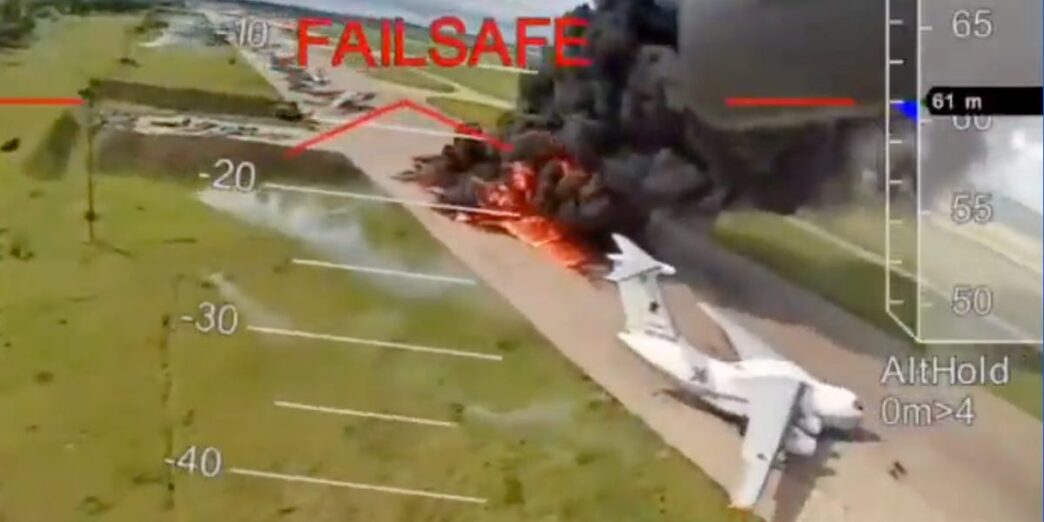 Operation Spiderweb: Ukraine Claims AI-Controlled Drones Targeted Russian Aircraft After Signal Loss