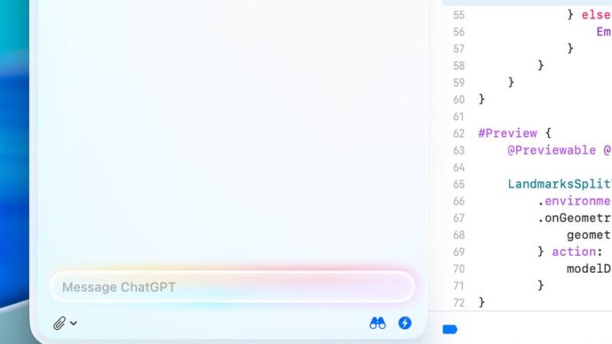 Apple Integrates ChatGPT and Various AI Models Into Xcode