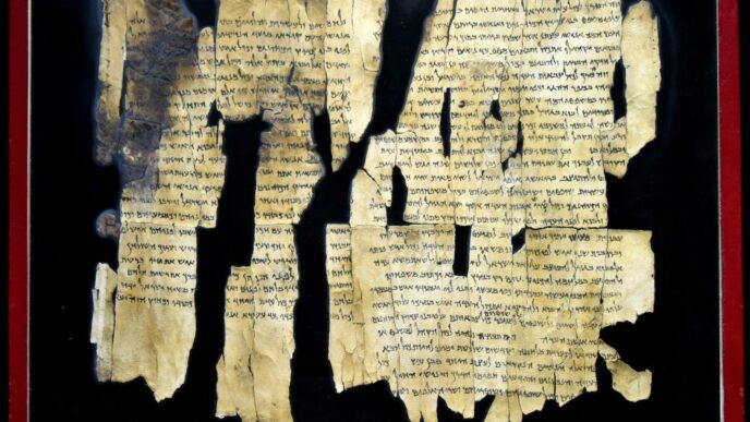 AI Model Uncovers Ancient Origins of Biblical Dead Sea Scrolls
