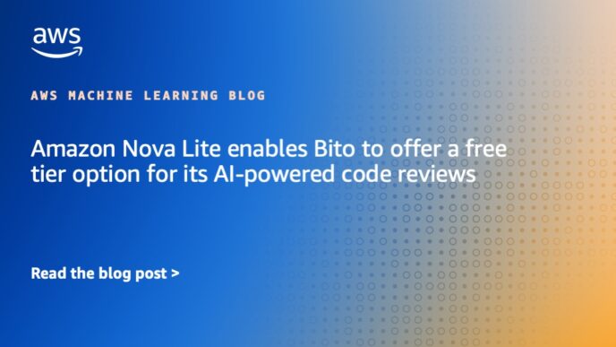 Amazon Nova Lite Allows Bito to Provide Free Tier for AI-Powered Code Reviews