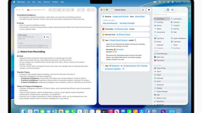 Apple Unveils AI-Driven Shortcuts App at WWDC 2025