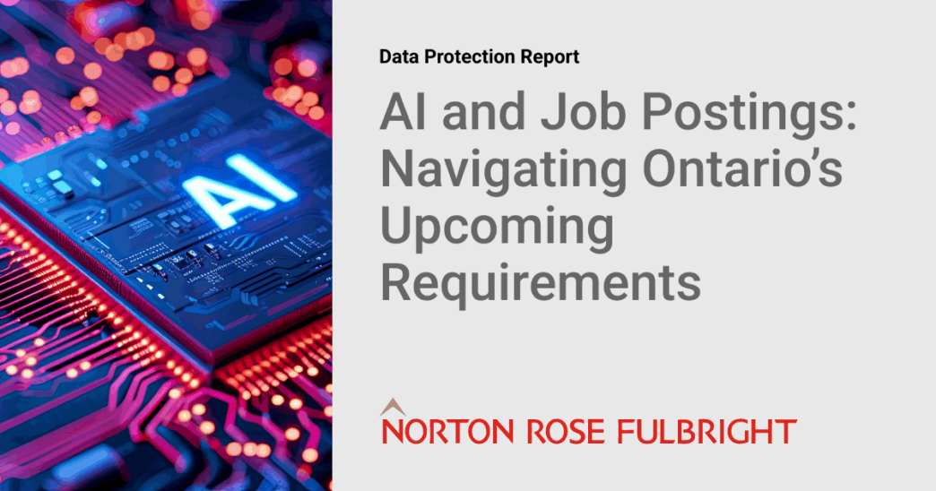 Artificial Intelligence and Employment Listings: Understanding Ontario’s New Regulations