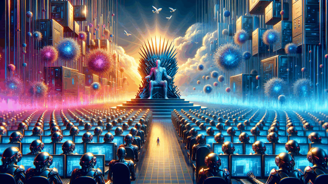 Generative AI traffic chart