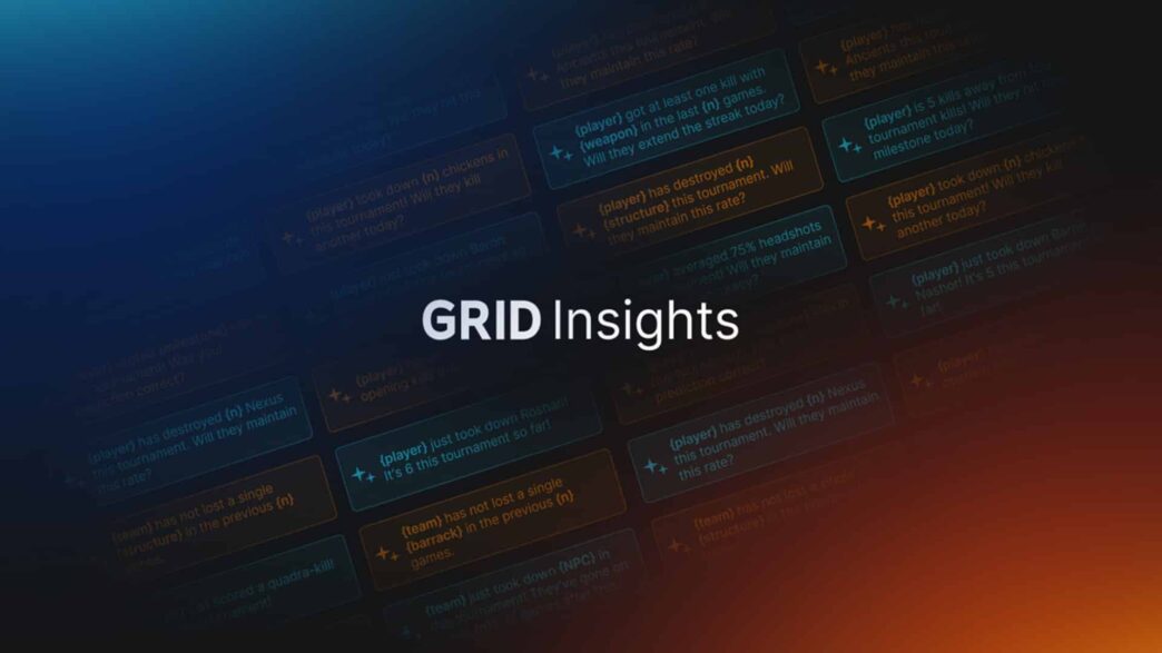 GRID Esports AI predictive analytics tool