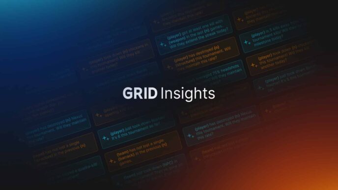 GRID Esports AI predictive analytics tool