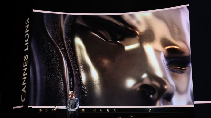 Cannes Lions festival pic generated by AI