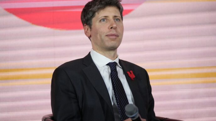 Sam Altman, chief executive officer of OpenAI Inc.