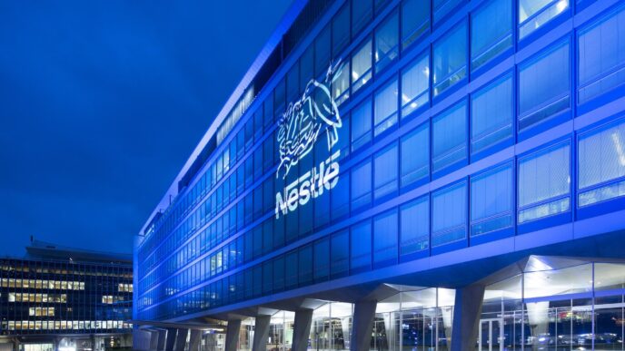 Nestlé Headquarters in Vevey, Switzerland.