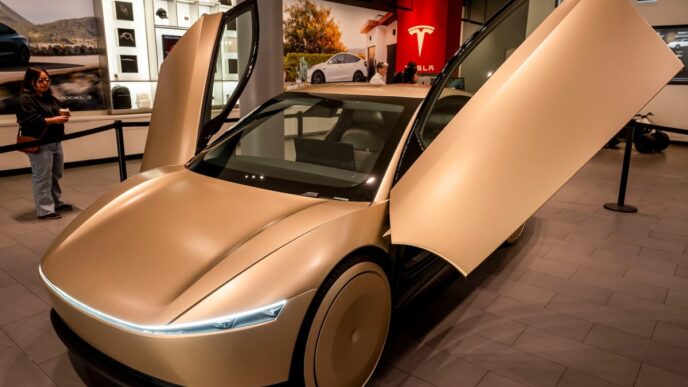 Tesla Submits New 'Robotaxi' Trademark Applications Following Previous Attempt Stalling