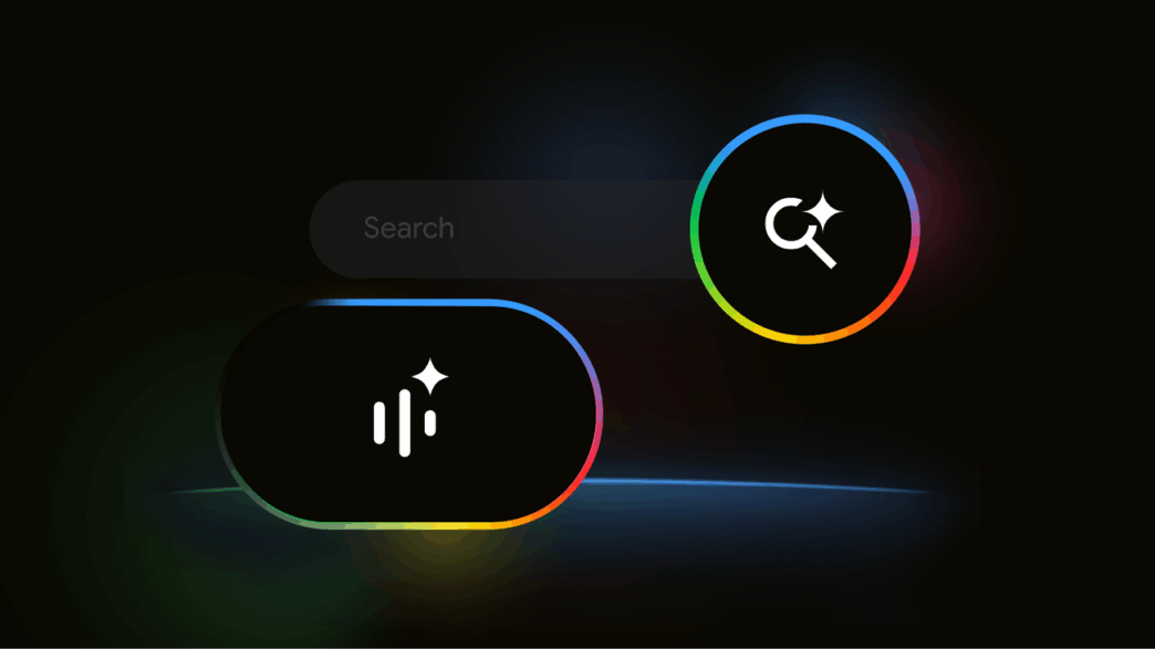 Voice-Activated Live Search in AI Mode on Google
