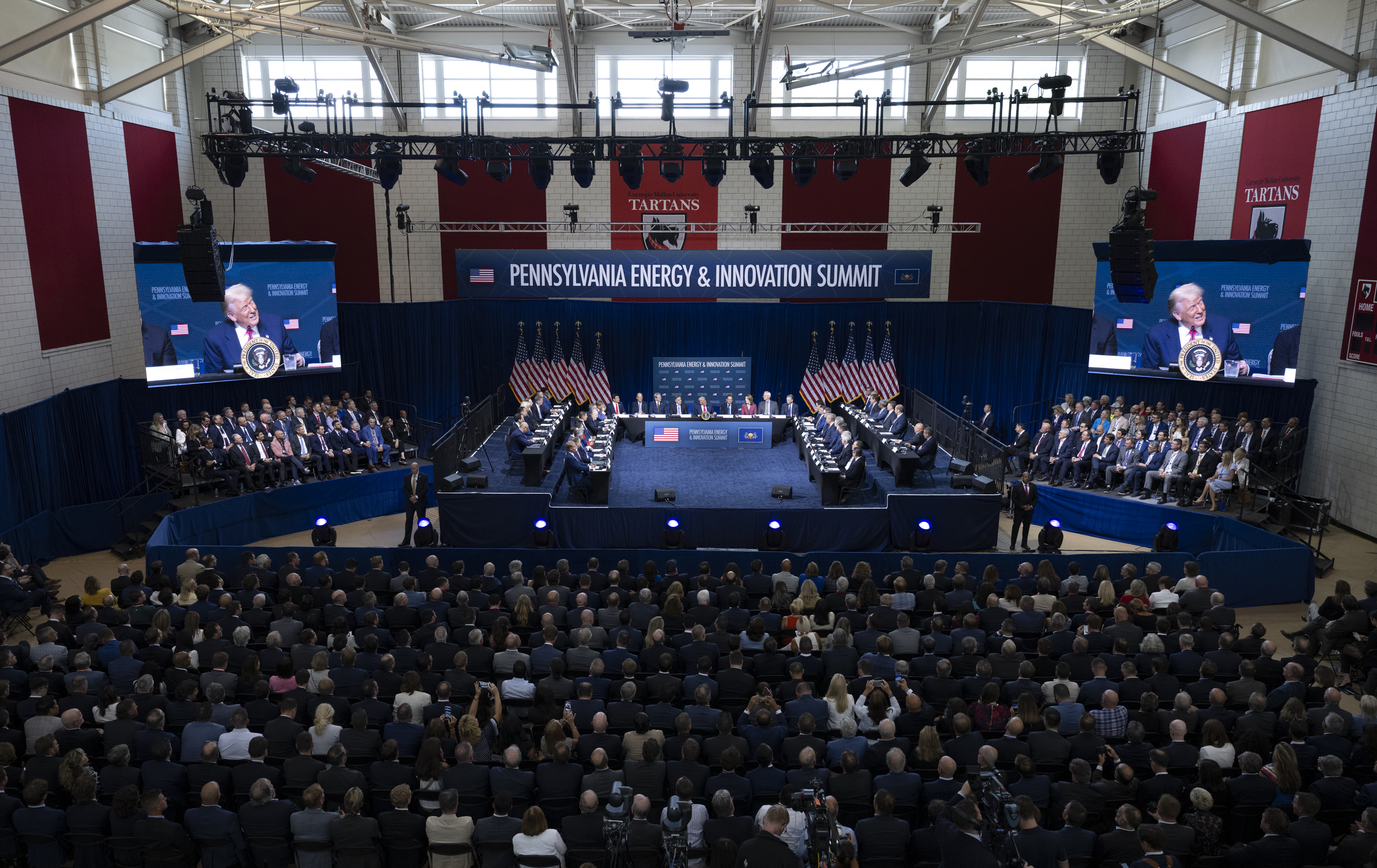 President Donald Trump at Summit