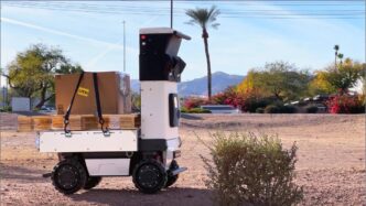 Cartken Hauler robot
