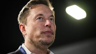 Image showing Grok chatbot and Elon Musk’s AI company moderating hateful remarks