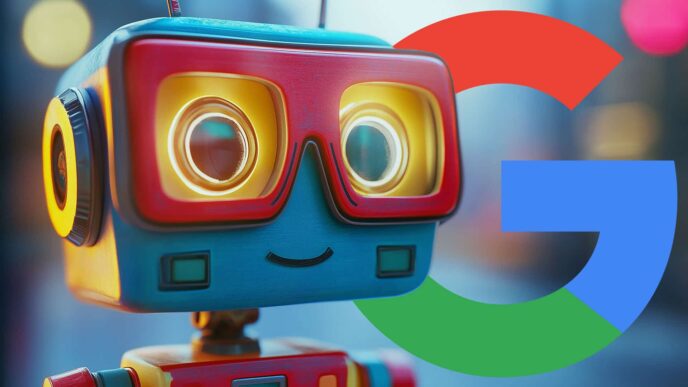 Google AI Robot Glasses