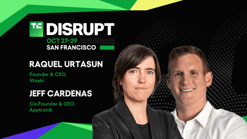 TechCrunch Disrupt 2025 Jeff Cardenas Raquel Urtasun
