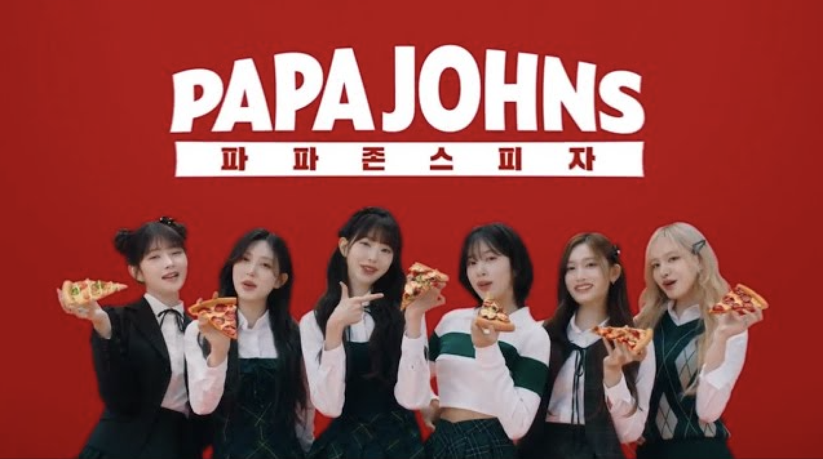 IVE Creates Impact in Latest Pizza Advertisement 1 IVE makes a striking impression in new pizza commercial