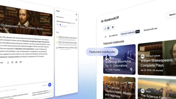 NotebookLM Introduces Curated Notebooks From The Economist, The Atlantic, And More