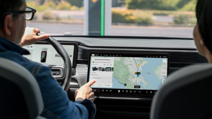 Rivian-google-maps