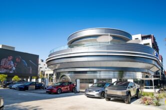 Tesla's Vintage-Futuristic Diner Launches as Elon Musk Signals Additional Sites