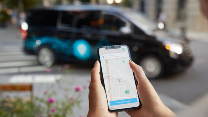 Via On-Demand shuttle app