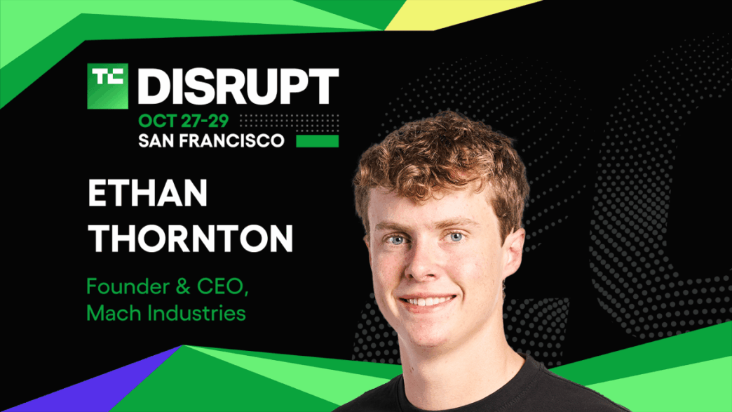 TechCrunch Disrupt 2025 Ethan Thornton