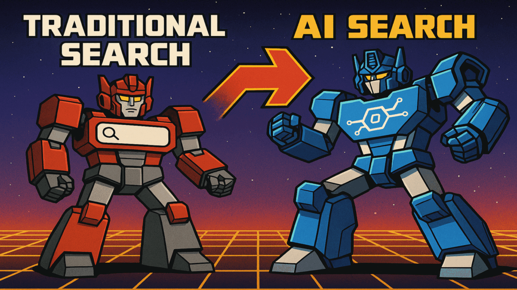 Traditional AI Search Transform