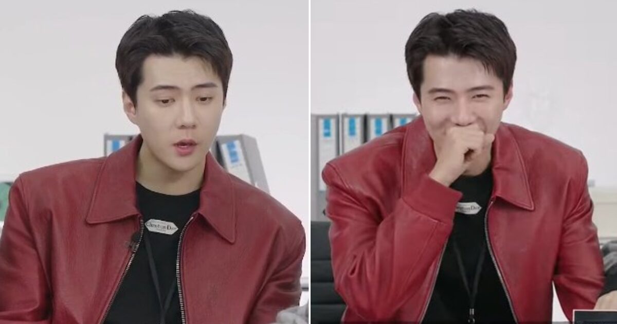 Sehun causes chaos