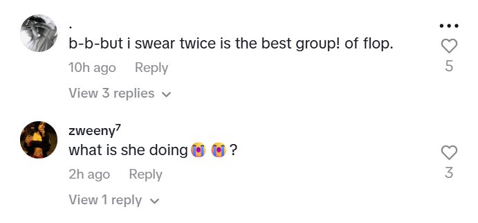 Mina dance comparison