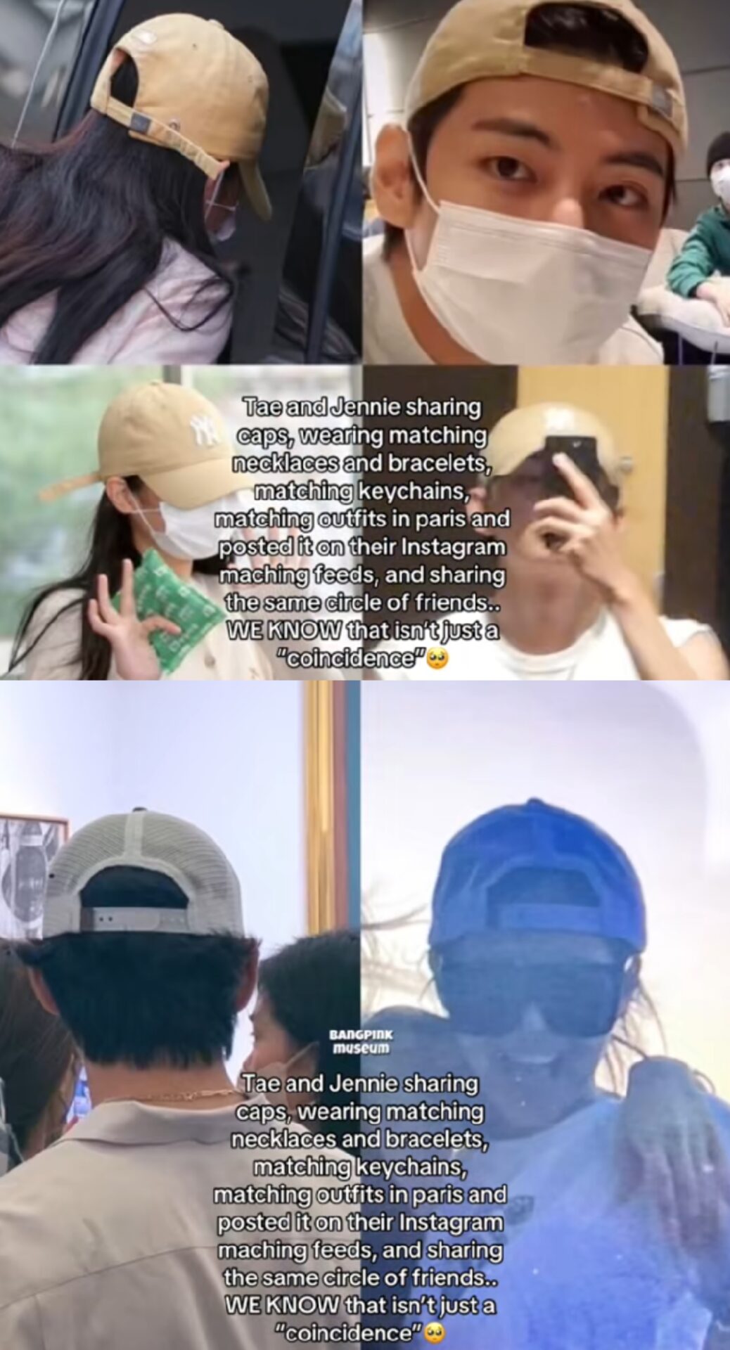 Compilation of Allegations Claiming BTS’s V and BLACKPINK’s Jennie Are Dating Sparks Mockery 2 Dating Rumors Proof