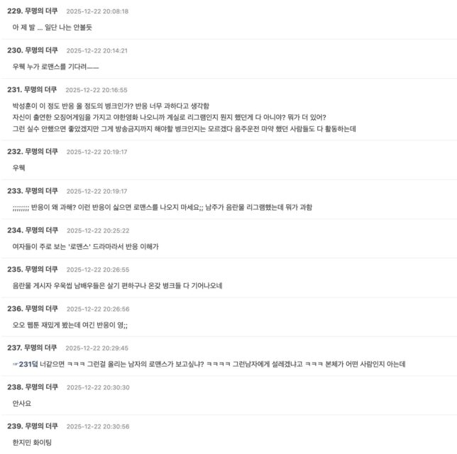 Reaction on theqoo