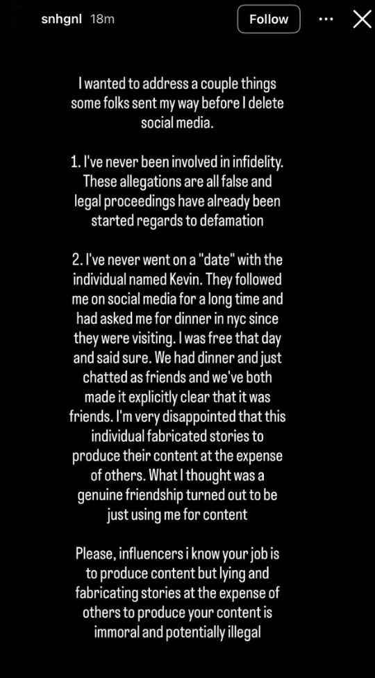 “Male Contestant From Single’s Inferno 5 Faces Cheating Allegations, Responds” 4 Samuel's Statement