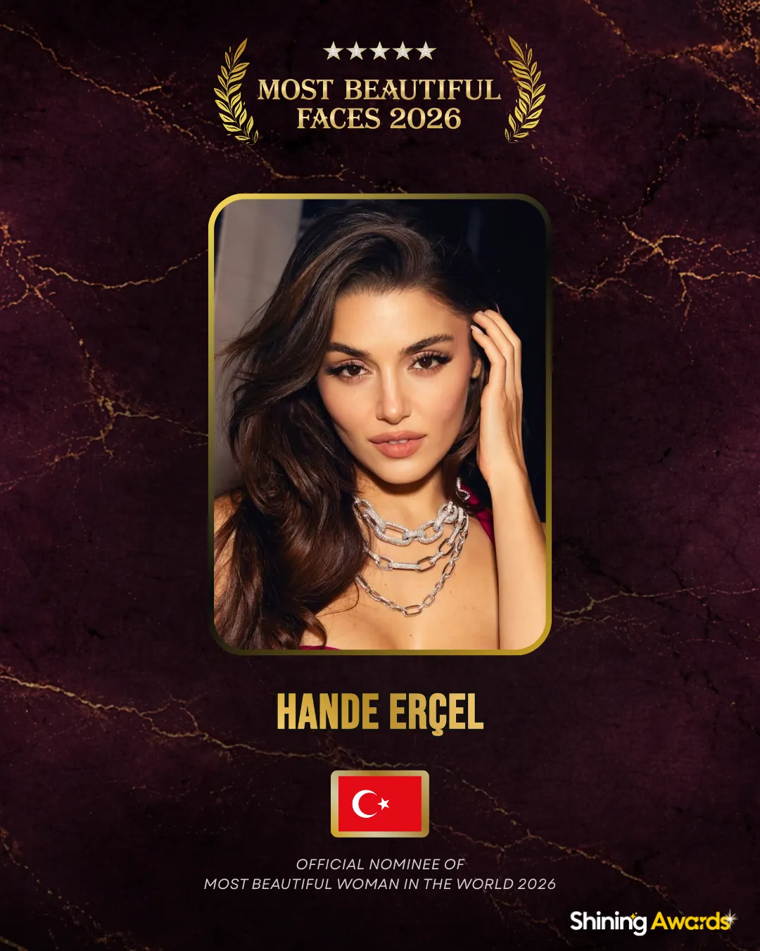 Hande Erçel Most Beautiful Woman In The World 2026 Hande Erçel Most Beautiful Woman In The World 2026
