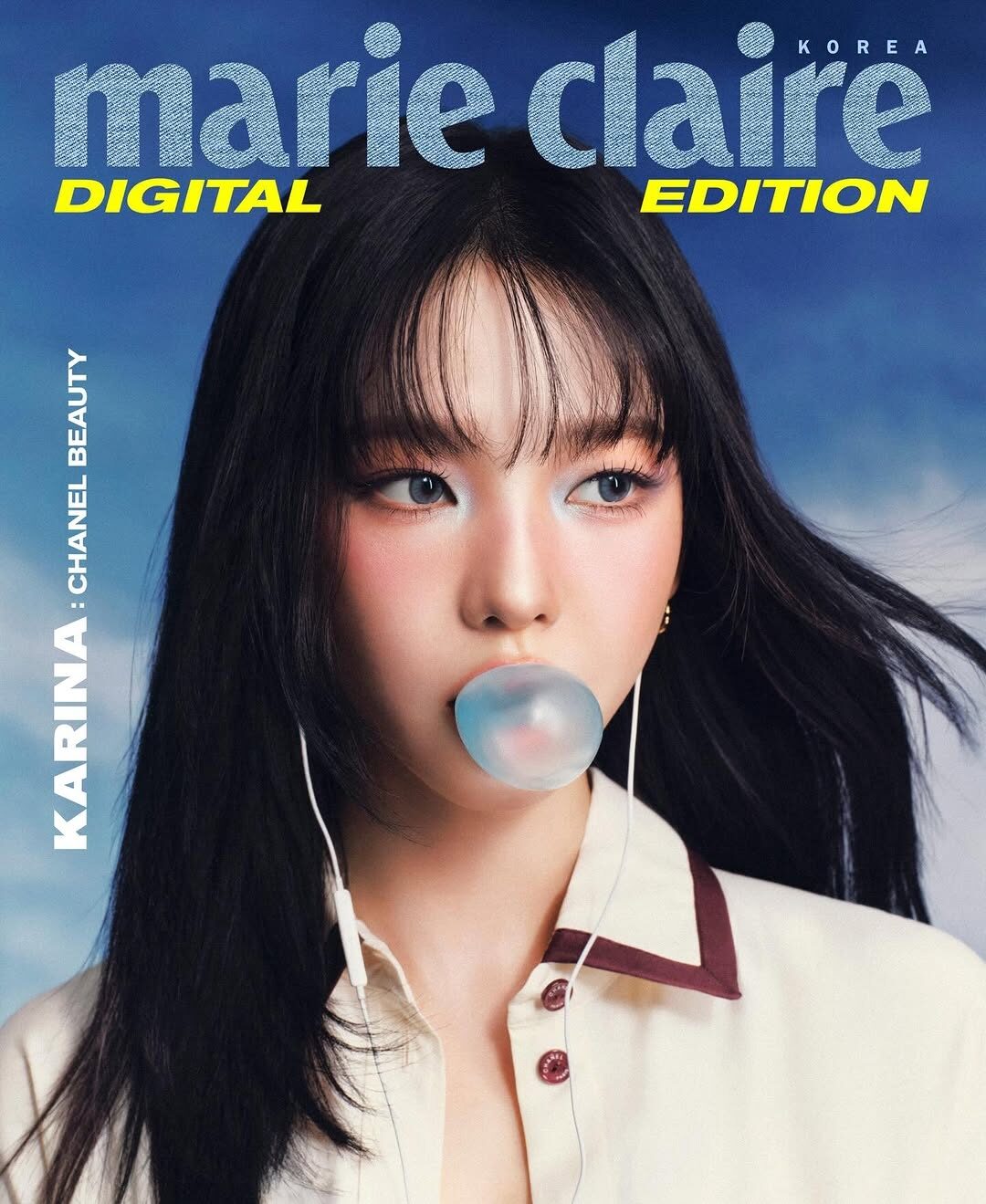 Aespa’s Karina Tries Bold New Style, Ignites Responses 2 Marie Claire Korea