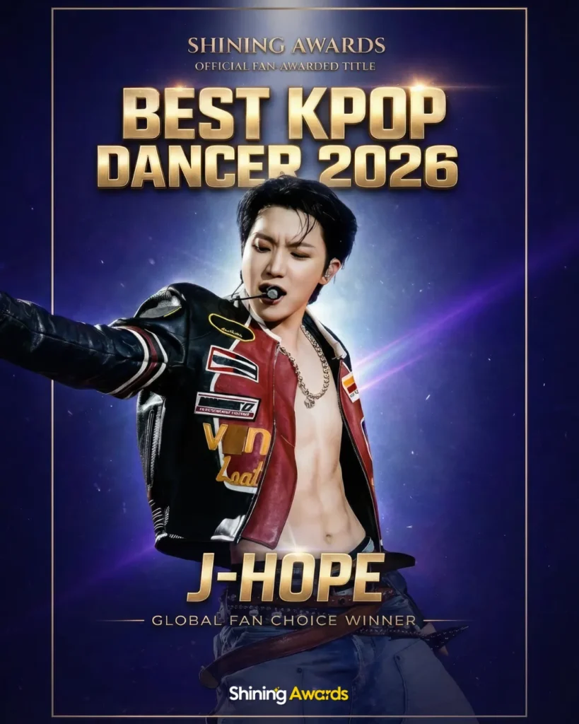 Best Kpop Dancers 2026 29 JHOPE BEST KPOP DANCERS 2026 WINNER