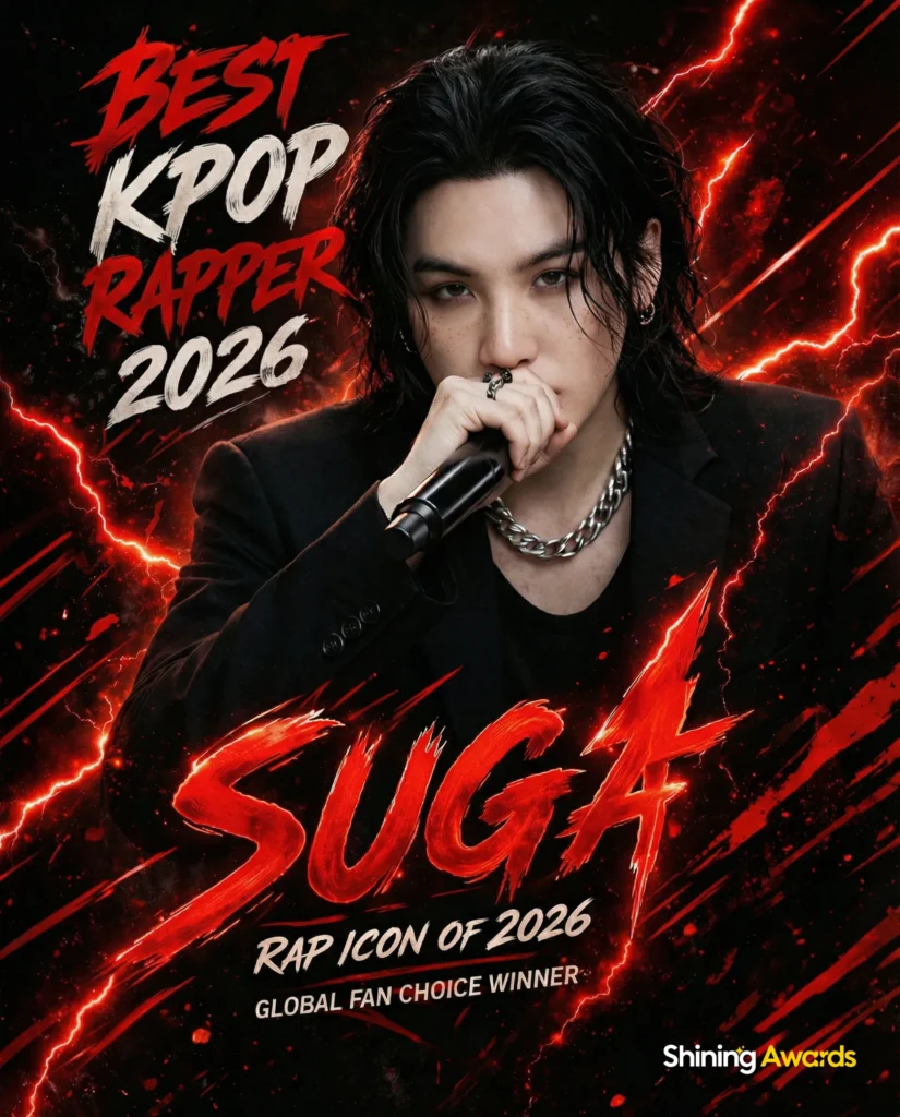 Best Kpop Rappers 2026 29 SUGA BEST KPOP RAPPER 2026