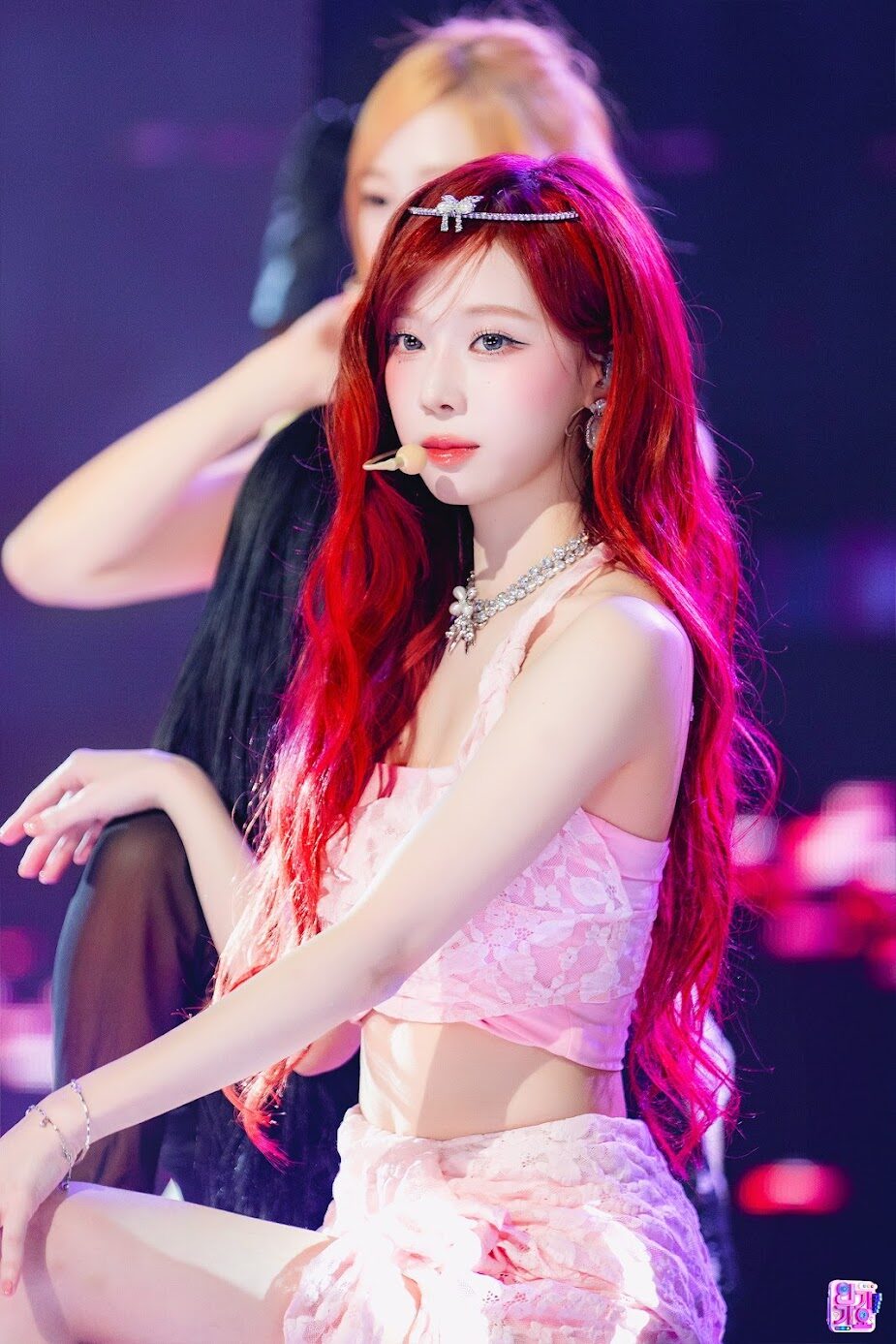 Winter’s red hair for “Drama”