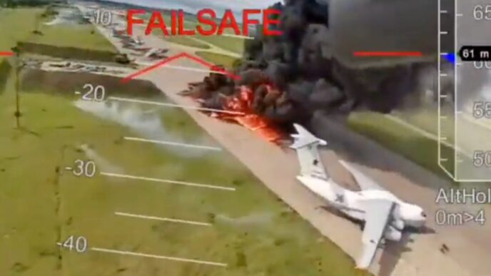 Operation Spiderweb: Ukraine Claims AI-Controlled Drones Targeted Russian Aircraft After Signal Loss