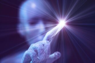 AI Humanoid Life Concept