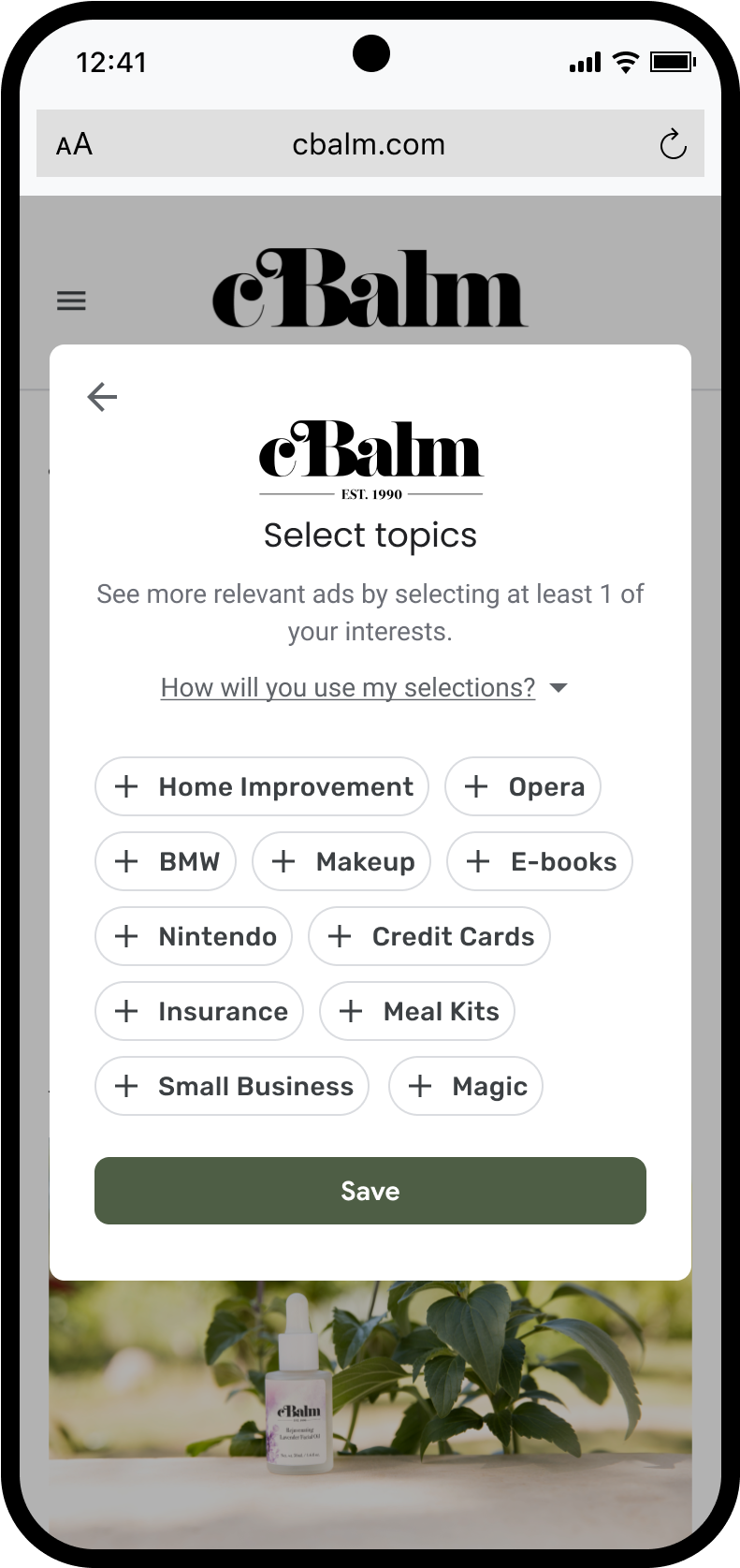 Interest Survey